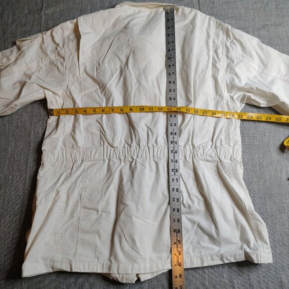 Willis Geiger Jacket Mens Safari Field Hunting Embroidered Pointed Flap VINTAGE - Picture 9 of 13